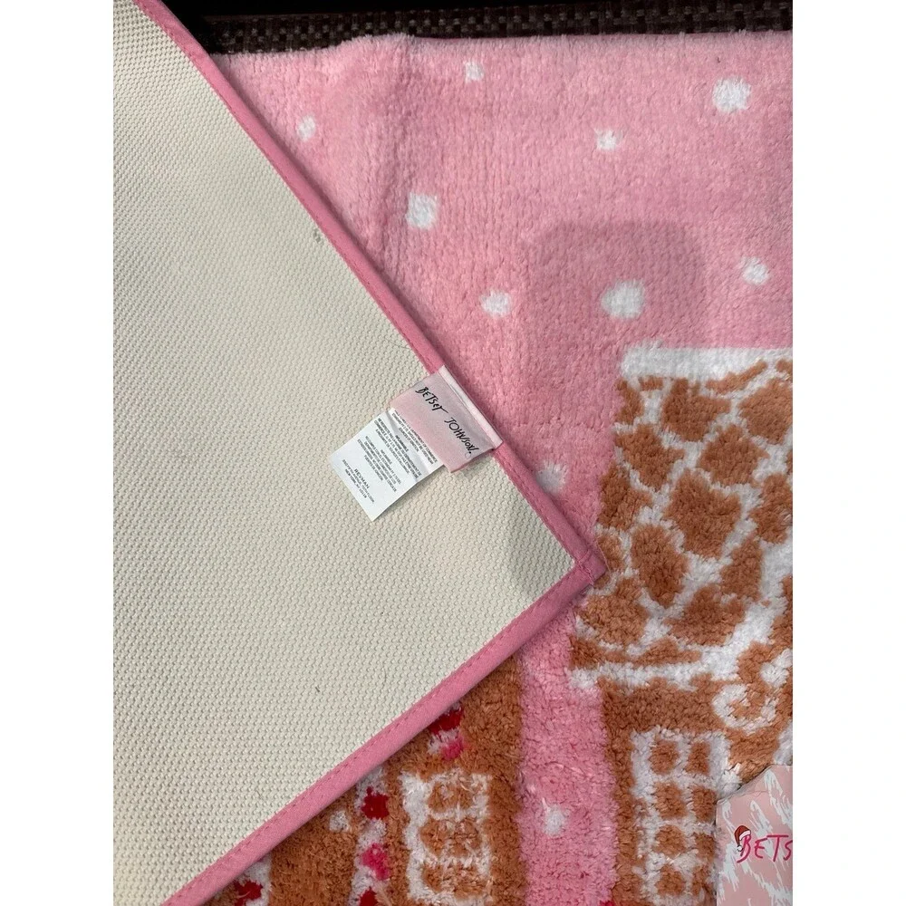 Betsey Johnson Christmas Bath Rug